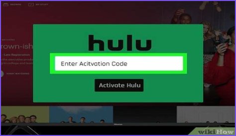 hulu activation code